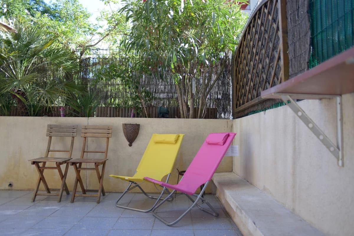 F3 Climatise-Terrasse 30 M2- Parking-Antigone Appartement Montpellier Buitenkant foto